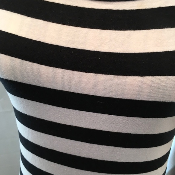 American Dream Black & White Top with Bow Tie Back - Picture 3 of 5